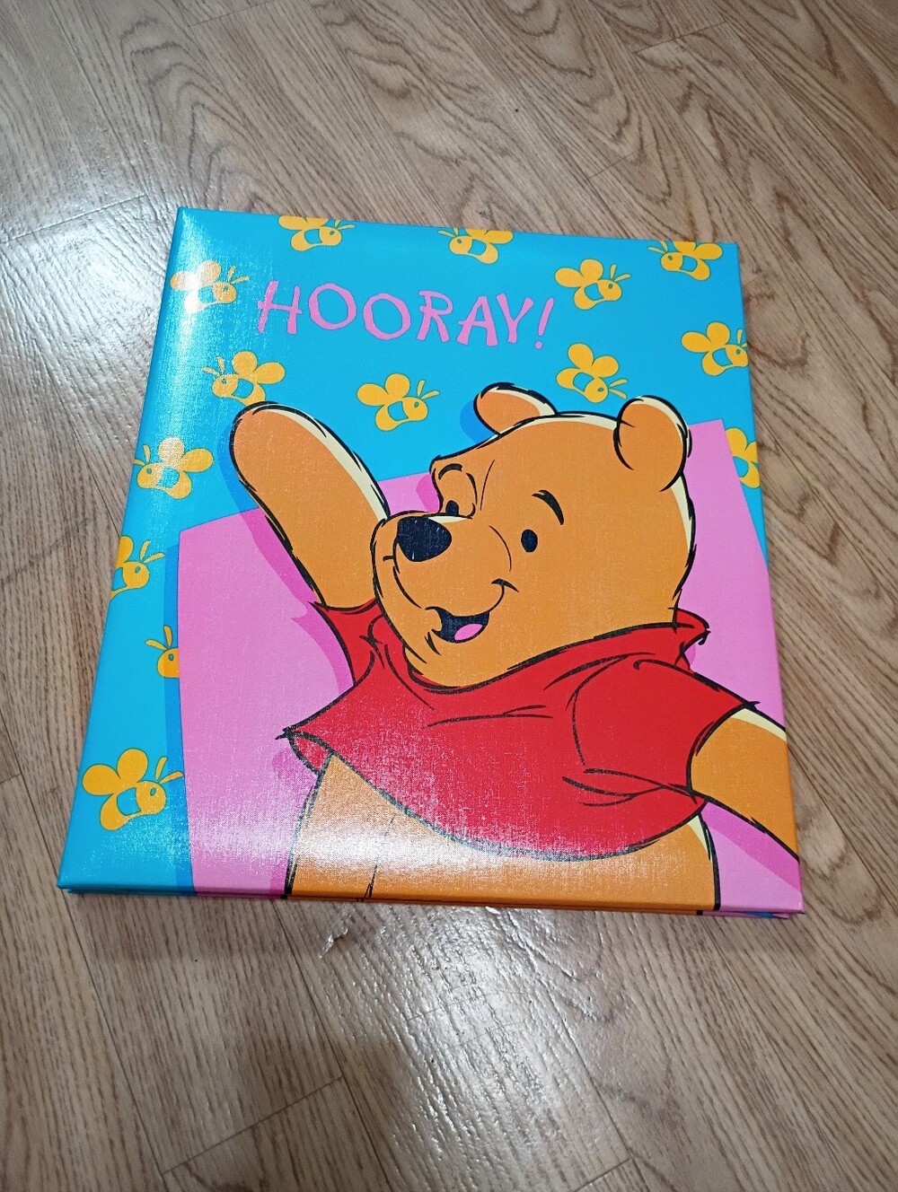 Vintage Hallmark Disney Winnie the Pooh post-bound refillable photo album